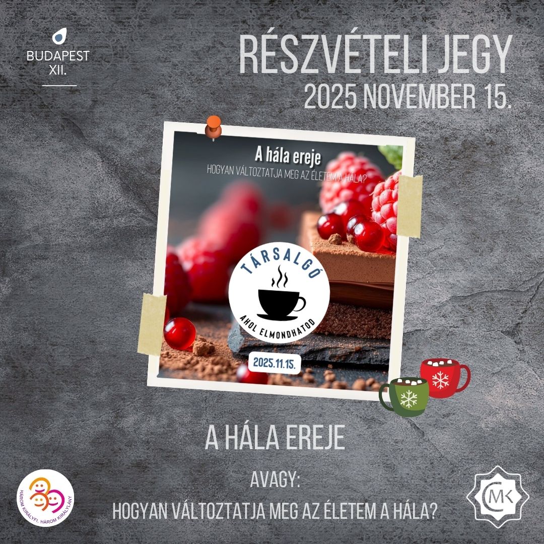 A Hála Ereje -Hogyan változtatja meg életem a hála - Társalgó részvételi jegy