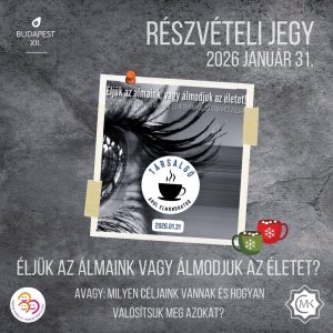Társalgó éljük az álmaink -részvételi jegy