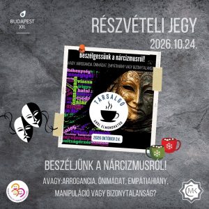 beszéljünk a nárcizmusról - társalgó részvételi jegy